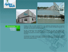 Tablet Screenshot of hydrotech.be