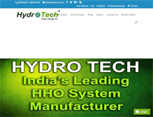 Tablet Screenshot of hydrotech.co.in