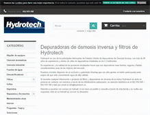 Tablet Screenshot of hydrotech.es
